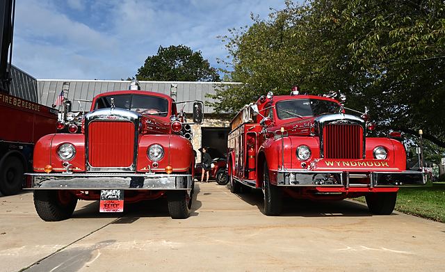 The 2021 Police & Fire Car Show, Wyndmoor PA. Photo by John Geileibter.