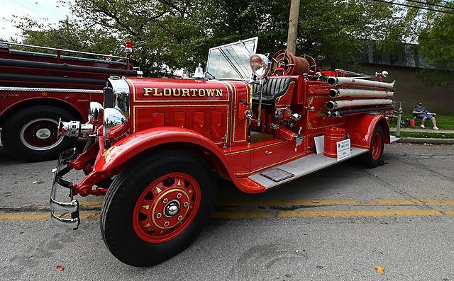 The 2021 Police & Fire Car Show, Wyndmoor PA. Photo by John Geileibter.