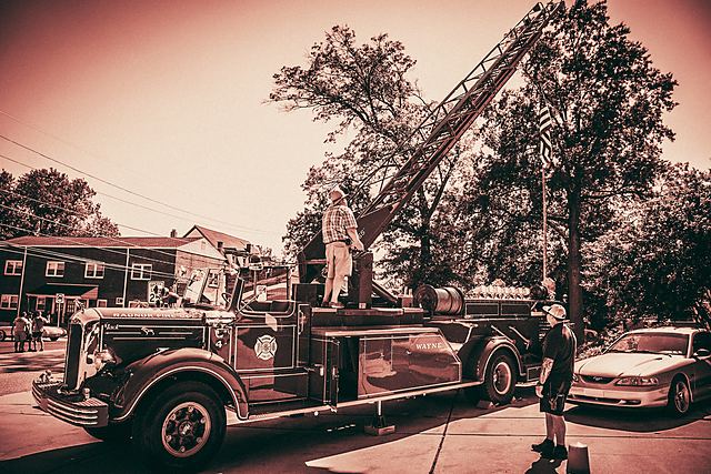 The 2025 Police & Fire Car Show, Wyndmoor PA. Photo by Jim Sweeney.